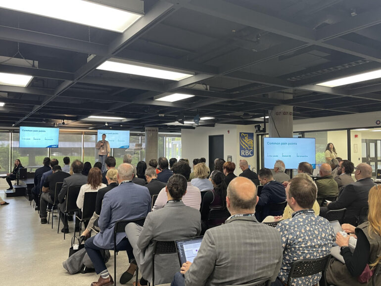Canadian companies pitch innovative ideas at Hub350x L-SPARK Pitchfest