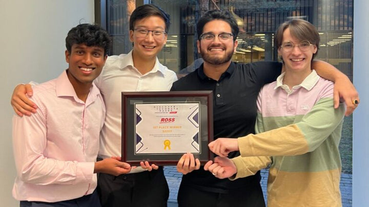 Students win gold with ‘green’ tech pitch at KNBA Hackathon